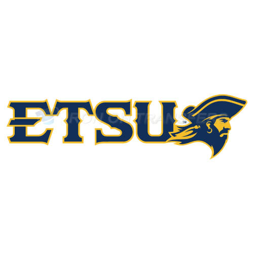 ETSU Buccaneers Iron-on Stickers (Heat Transfers)NO.4347